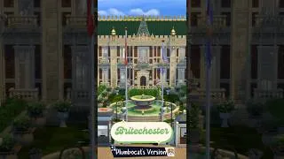 Miniature : Britechester (Plumbocat's Version) - Gibbs Hill  #eacreatornetwork #sims4build #PlumbocatVersion