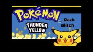 Miniature : Pokémon Thunder Yellow : Rock Glitch