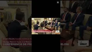 Miniature : Trump parle de Giorgia Meloni comme étant son ami et qu'il a une très bonne relation avec l'Italie