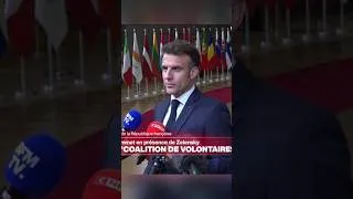 Miniature : Discours d'Emmanuel Macron au sommet Européen #politique #news #informationquotidienne