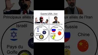 Miniature : Qui soutient l'Iran et qui soutient les États-Unis dans la guerre ?