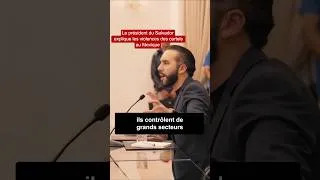 Miniature : Nayib Bukele explique les violences au Mexique (comment les cartels prennent le pouvoir)