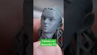 Miniature : Elle marche bien cette Anycubic P1 ! Modèle par Bulkamancer #cammy #impression3d #figurine