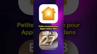Miniature : Affichage de l'énergie dans Apple Maison avec iOS 27 beta 3 #homekit #ios27 #matter