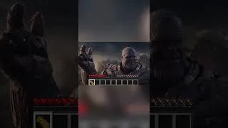 Miniature : Iron Man VS Thanos but it's Minecraft