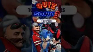 Miniature : QUIZ SONIC 3 - 10 Questions (Partie 2/2) #quiz #sonic3
