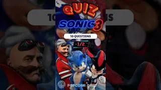 Miniature : QUIZ SONIC 3 - 10 Questions (Partie 1/2) #quiz #sonic3