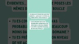 Miniature : Les questions sur ta vie pro... #reconversionprofessionnelle