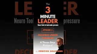 Miniature : The 3-Minute Leader - Episode 02 - Deciding Under Pressure: A 90-Second Protocol