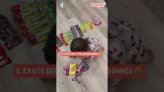 Miniature : Il existe deux types de personnes ! 😂 #funny #fun #cnadies #kids