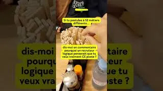 Miniature : Postuler à 12 métiers c'est épuisant #carriere #recherchedemploi