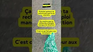 Miniature : Ta recherche d'emploi est désorganisée... #emploi #recherchedemploi #CV