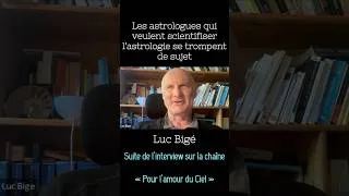 Miniature : Les astrologues qui veulent scientifiser l’astrologie se trompent de sujet 🥸❌