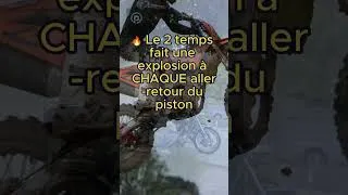Miniature : Pourquoi existe-t-il des moteurs 2 temps et 4 temps ? 🏍️⚙️ #moto #moteur #mécanique #apprendre