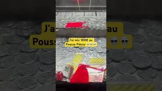 Miniature : J’ai mis 100 € dans la machine pause pièce et voici ce qui s’est passé 😩😩😩 #jackpot ￼