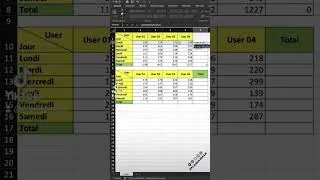 Miniature : Somme sur Excel #excel #astuces #truc