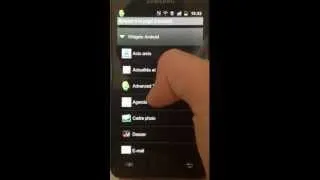 Miniature : Widget sur écran d'accueil Galaxy S2/ Androïd
