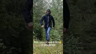 Miniature : just walking 😂 #gigachad #king