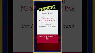Miniature : Le pouvoir ne se partage pas - Résumé du livre de Edouard Balladur