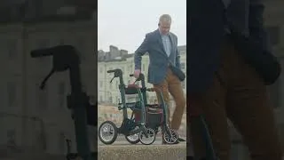 Miniature : Pourquoi choisir le déambulateur fauteuil de transfert Glide 2 en 1 ?