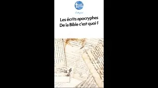 Miniature : Les écrits apocryphes de la bible, c'est quoi en réalité ?