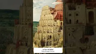 Miniature : La Tour de Babel - Pieter Bruegel l'Ancien
