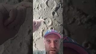 Miniature : Un cratère de 3,5km sur la Lune! Zoom au télescope #moon #crater #moonlovers #space #science