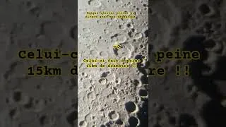 Miniature : On zoome encore? #zoom #moon #crater #nasa #astronomy