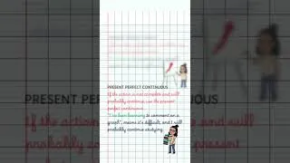 Miniature : PRESENT PERFECT SIMPLE vs PRESENT PERFECT CONTINOUS.