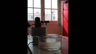 Miniature : Expérience de la canette dans l'eau froide - Non commentée