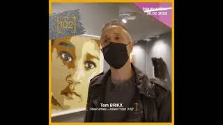 Miniature : Tom Brikx, artiste Projet [102], a réalisé le portrait d'une très jeune victime de la route