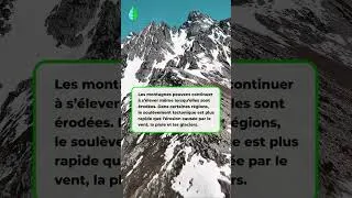 Miniature : Les MONTAGNES ne cessent JAMAIS de GRANDIR ! 🗻