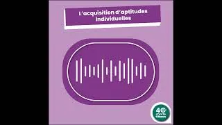 Miniature : L'acquisition d'aptitudes individuelles, ça veut dire quoi ?  #podcast #promotionsanté #santé