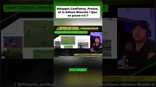 Miniature : Mbappé: Confiance, Presse, et la Saison Blanche ! Que se passe-t-il ? #shorts