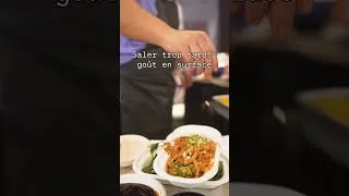Miniature : Tu saltes tes plats trop tard ? Le goût reste en surface