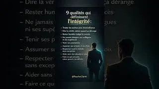 Miniature : 9 qualités qui définissent l'intégrité .