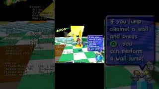Miniature : Super Mario Sunshine - 3 Damages in Test Level #mariosunshine #actionreplay