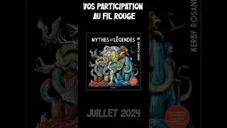 Miniature : Vos réalisations pour le fil rouge dans le Mythes et Légendes de Kerby Rosanes #déficoloriage