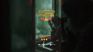 Miniature : Je suis juste sensible !!! #triste #chansonfrancaise #sensibilite #solitude #musique