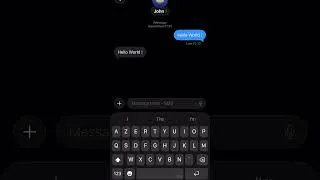 Miniature : Astuce pour masquer le clavier sur un iPhone #astuce #iphone #clavier #keyboard