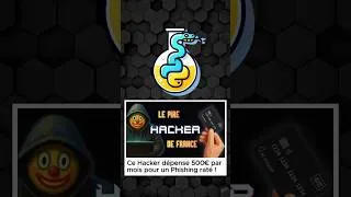 Miniature : Ce Hacker dépense 500€ par mois pour un Phishing raté !