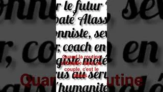 Miniature : La routine: Quand la routine s'installe dans un couple, c'est le chaos.