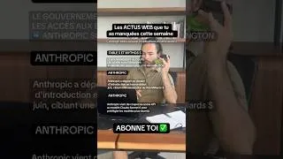 Miniature : Les ACTUS WEB que tu as MANQUÉES cette semaine ✅
