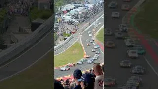 Miniature : Start of 24 hours spa #24hours #racecar #crowdstrike