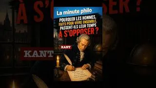 Miniature : On a besoin de se disputer pour progresser (Kant) #bacdephilo #philosophie #laminutephilo