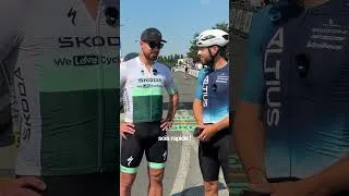 Miniature : Peter Sagan, l’homme aux 7 maillots verts m’a donné quelques conseils avant ma course #cyclisme