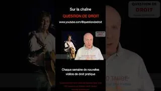 Miniature : Teaser : la chaîne QUESTION DE DROIT
