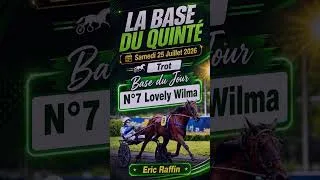 Miniature : LA BASE DU QUINTÉ ! 25/07 Enghien