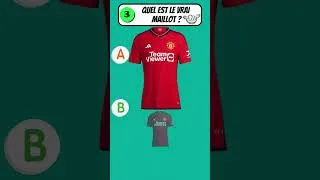 Miniature : Trouve le vrai maillot de FOOT