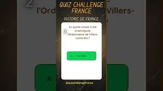 Miniature : Êtes-vous un expert en Histoire de France ? 🧠 #culturegénérale #quiz